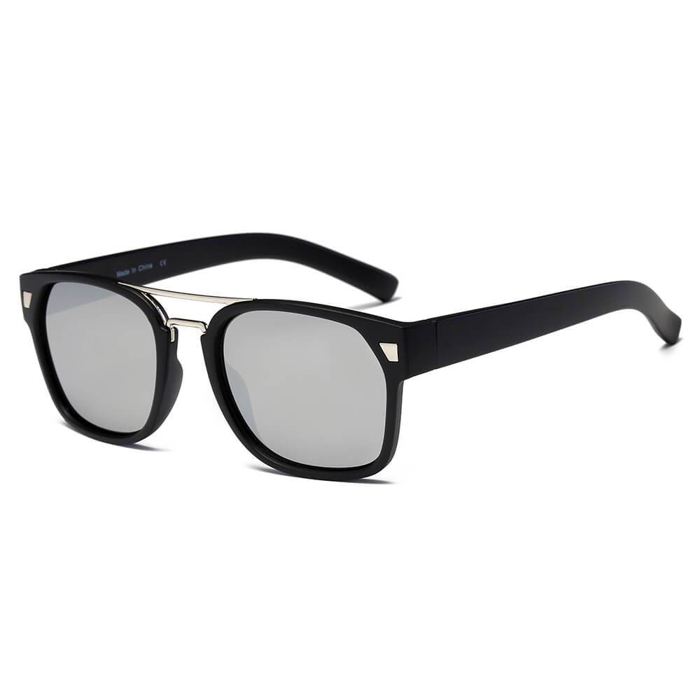 HINDMARSH | S1002 - Classic Retro Square Frame Fashion Sunglasses - 4 COLORS -