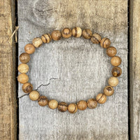 Thumbnail for Union - Light Brown Sandalwood Mala Beaded Bracelet -