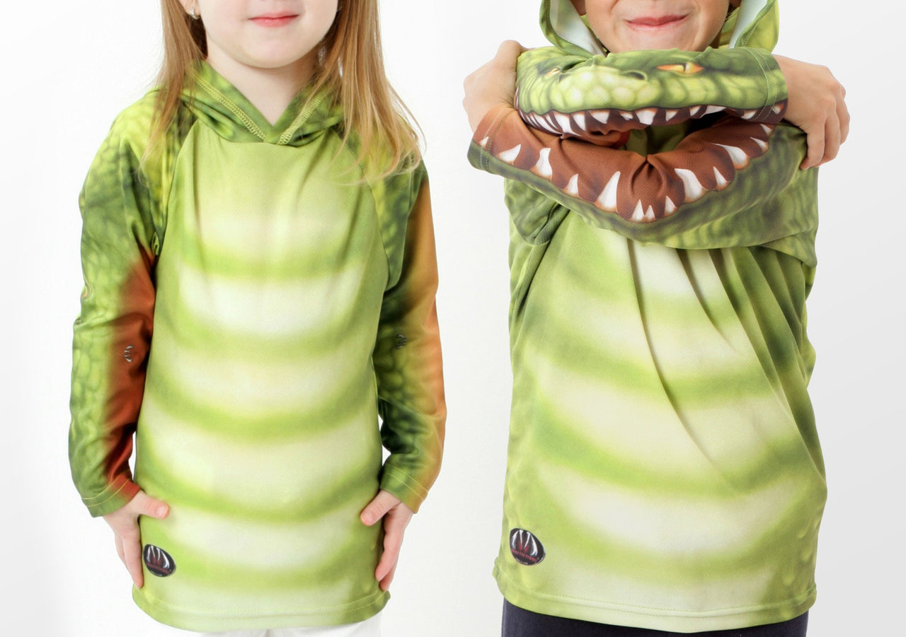 Mouthman - ALLIGATOR Hoodie Chomp Shirt - ADULT SIZES AVAILABLE! - 13 SIZES -