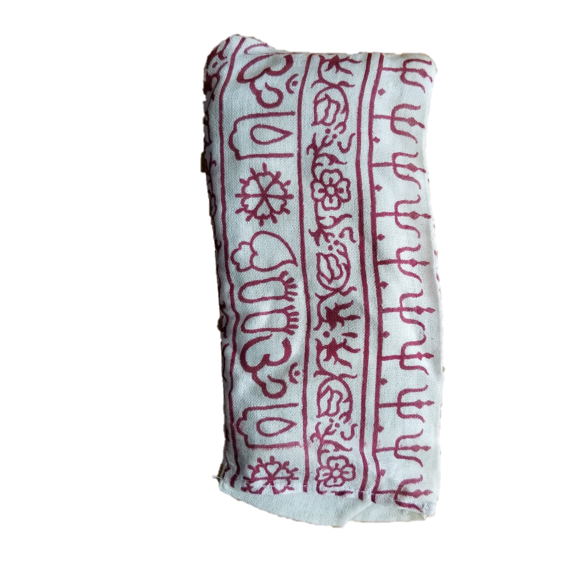 OMSutra - Silk Eye Pillow - Flax seed filled - OM Design - 4 COLORS -