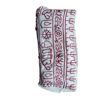 Thumbnail for OMSutra - Silk Eye Pillow - Flax seed filled - OM Design - 4 COLORS -