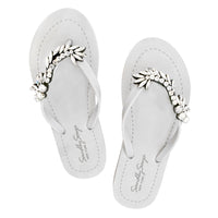 Thumbnail for SAND BY SAYA N.Y. - Nomad - Rhinestone Flat Flip Flops Sandal - 5 COLORS