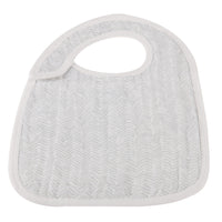 Thumbnail for Newcastle - In the Wild Elephant Cotton Muslin Snap Bibs 3PK  -