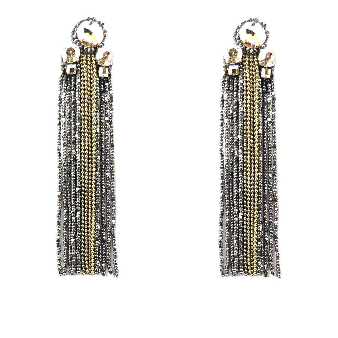 BEGADA - Sheen Tasseled Earrings -