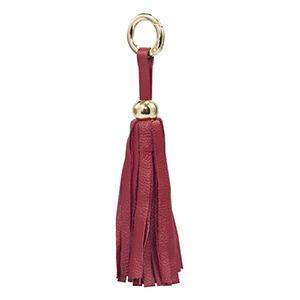 ClaudiaG - Purse Leather Tassel - Red - 1 COLOR -