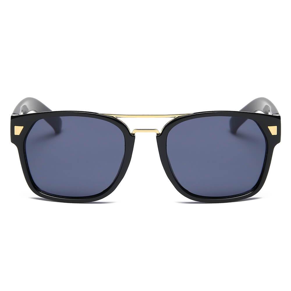 HINDMARSH | S1002 - Classic Retro Square Frame Fashion Sunglasses - 4 COLORS -