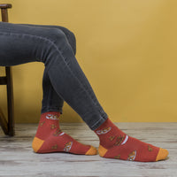 Thumbnail for Men's Fried Chicken Socks - 1 COLOR -