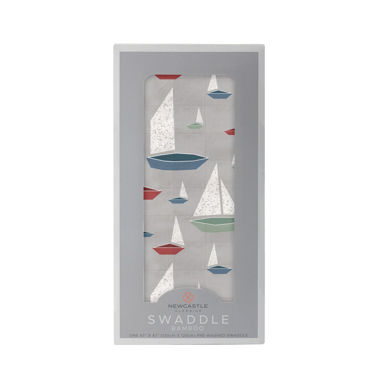 Newcastle - Marina Sailboats Bamboo Swaddle -