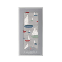 Thumbnail for Newcastle - Marina Sailboats Bamboo Swaddle -