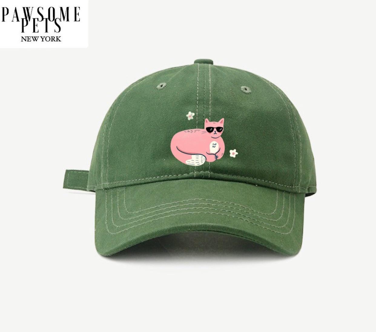 Cat Mom Hat - Chill Cat - 1 COLOR -