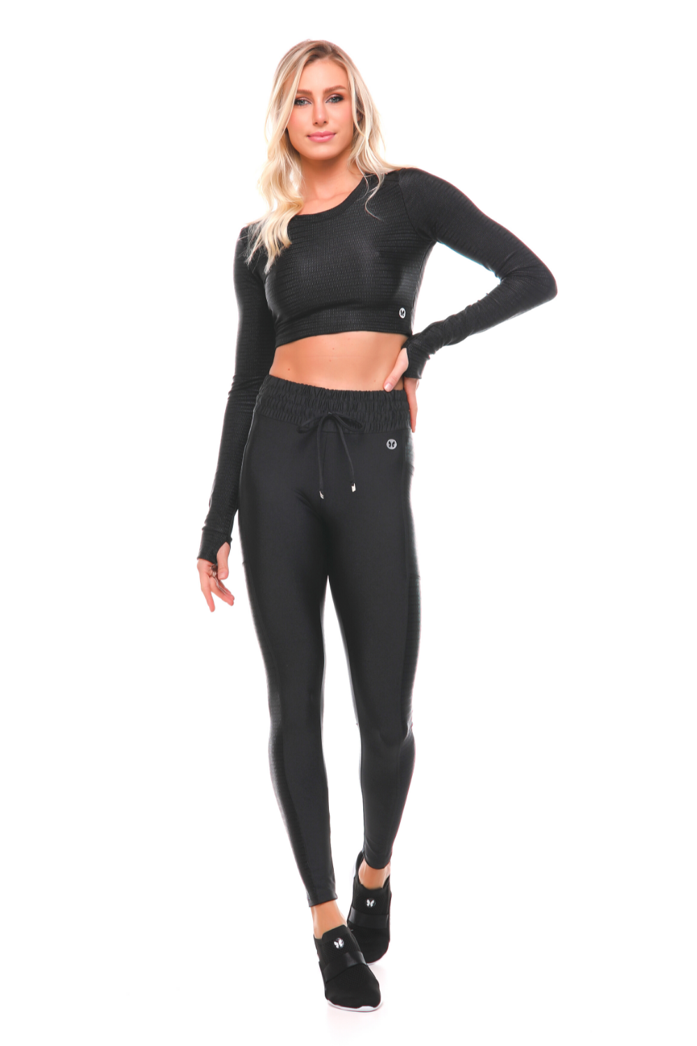 Hellokini - Fearless High Waisted Fitted Joggers - 1 COLOR -