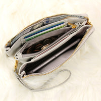 Thumbnail for Riah Fashion - Leather Wallet With Detachable Wristlet - 25 COLORS -