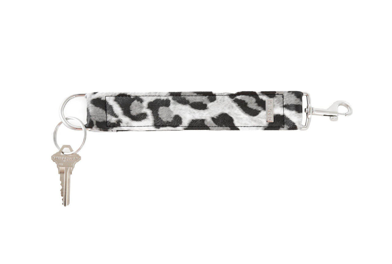 Keyper - Snow Leopard Vegan Leather KEYPER® Key Ring - 2 OPTIONS -