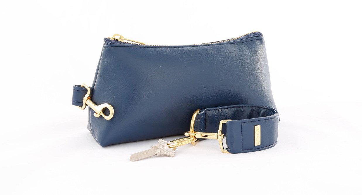 Keyper - True Navy SIGNATURE 2-Piece KEYPIT Set • Wristlet - 6 OPTIONS -