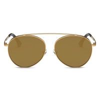 Thumbnail for Bethel | CA08 - Retro Mirrored Lens Teardrop Aviator Sunglasses - 6 COLORS -