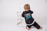 Thumbnail for Lazy Baby, Christening, Wedding or Party Baby Outfit - Baby Grow Suit -