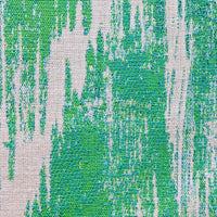 Thumbnail for Green Avalanche Green Ikat Luxury Outdoor/Indoor Throw Pillow - 6 SIZES -