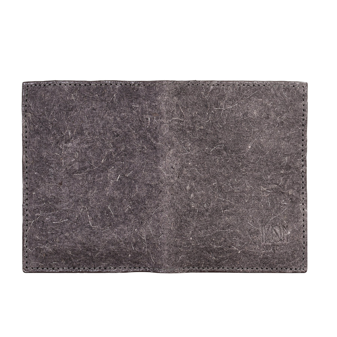 IKON SWEDEN - Coconut Leather BiFold Card Holder - Dark Grey - 1 COLOR -