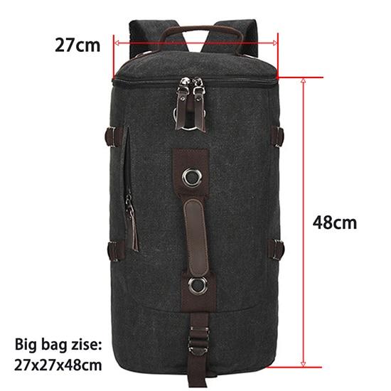 Large Mountaineering Travel Backpack - 2 SIZES - 5 COLORS -