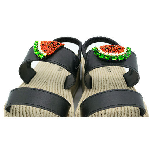 SAND BY SAYA N.Y. - Watermelon - Waterproof Espadrille Platform - 3 COLORS -