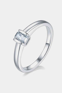 Thumbnail for Moissanite 925 Sterling Silver Solitaire Ring