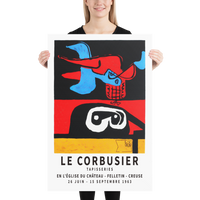 Thumbnail for Le Corbusier 1963 Exhibition Artwork Poster - USA printed - 3 SIZES