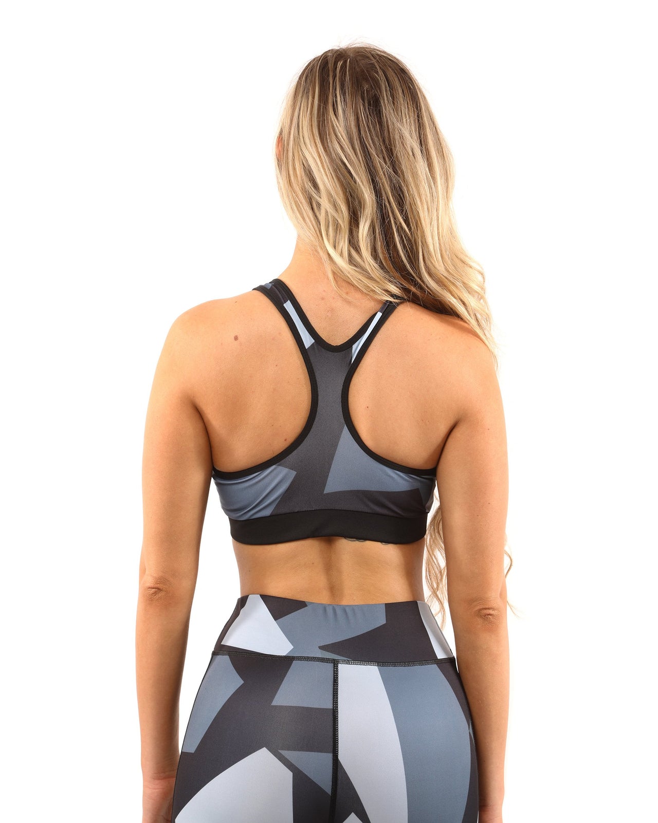 Savoy - Bondi Set - Leggings & Sports Bra - 2 PCS - Black/Grey - 1 COLOR