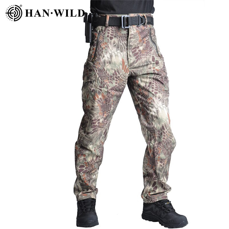 Men Tactical Pants - Cargo - camo - Military Pants - Airsoft Pants - Hunting Clothes - [11 DAY DELIVERY] - 12 COLORS -