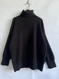 Thumbnail for Turtleneck Long Sleeve Sweater - 1 OVERSIZE - T - 6 COLORS -