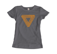 Thumbnail for The Penrose Triangle From a Journey Through Time - DARK T-Shirt