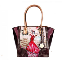 Thumbnail for BRANGIO ITALY - Lady Luck 2.0 Vintage Scratch & Stain Resistant Top-Handle Bag - 3 COLORS -