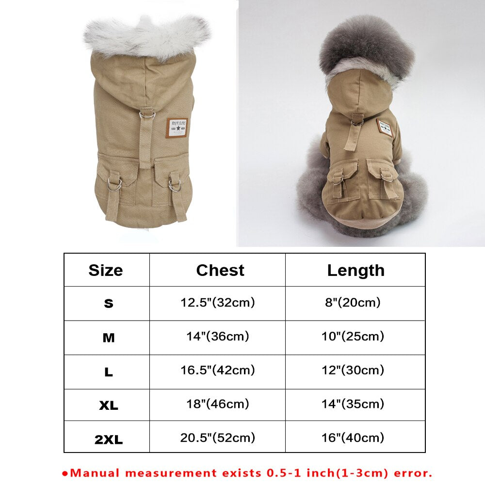 Dog Leather & Other styles Jacket / Coats - Warm Winter Pet Clothing Outfit - [23 DAY DELIVERY] - 6 SIZES / 7 STYLES / COLORS -