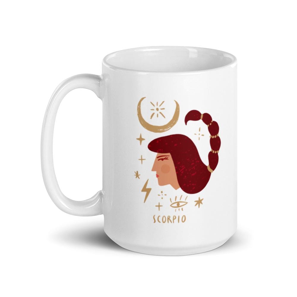 Scorpio Zodiac Girl Coffee Mug -