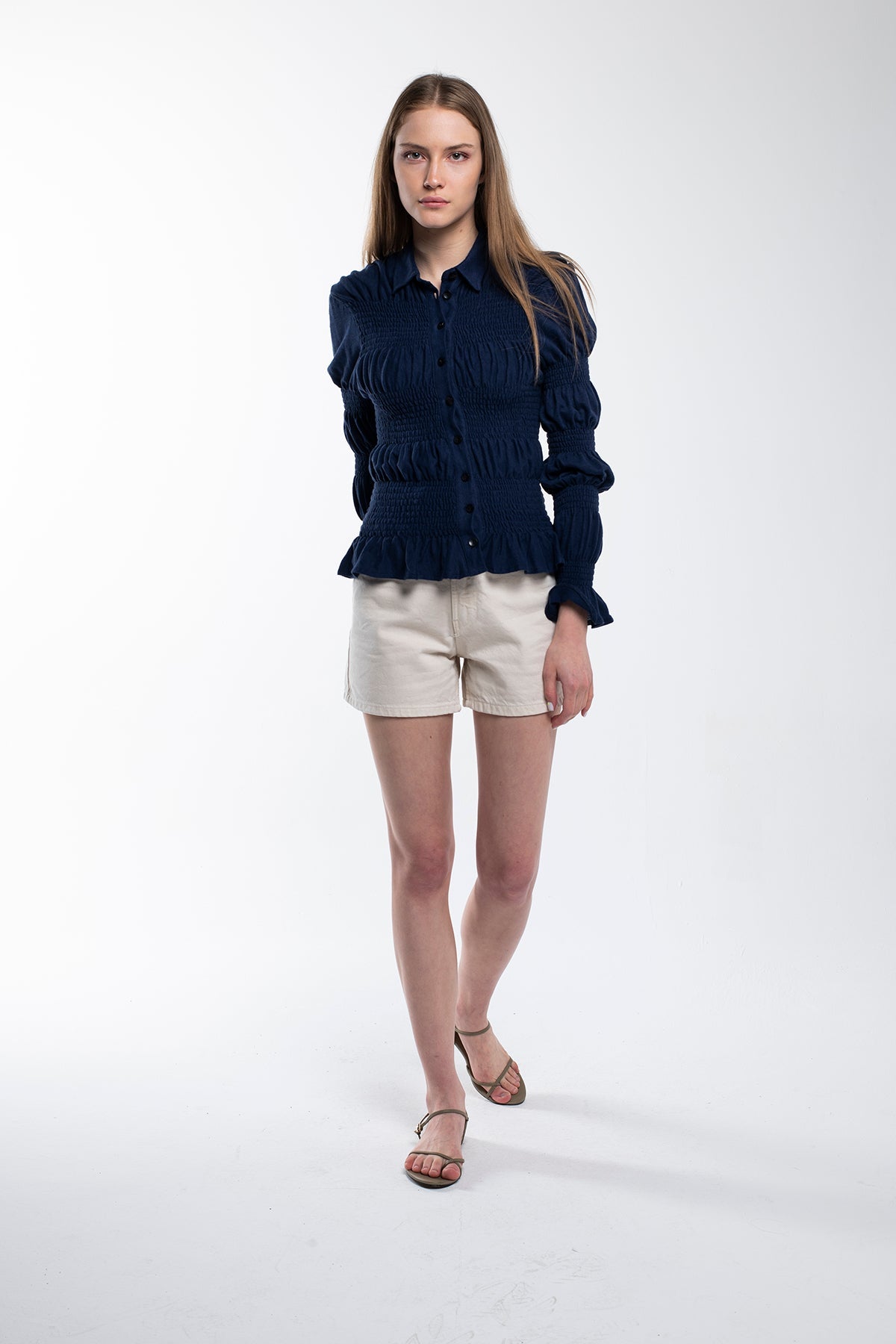 Frills Shirt - 2 COLORS -