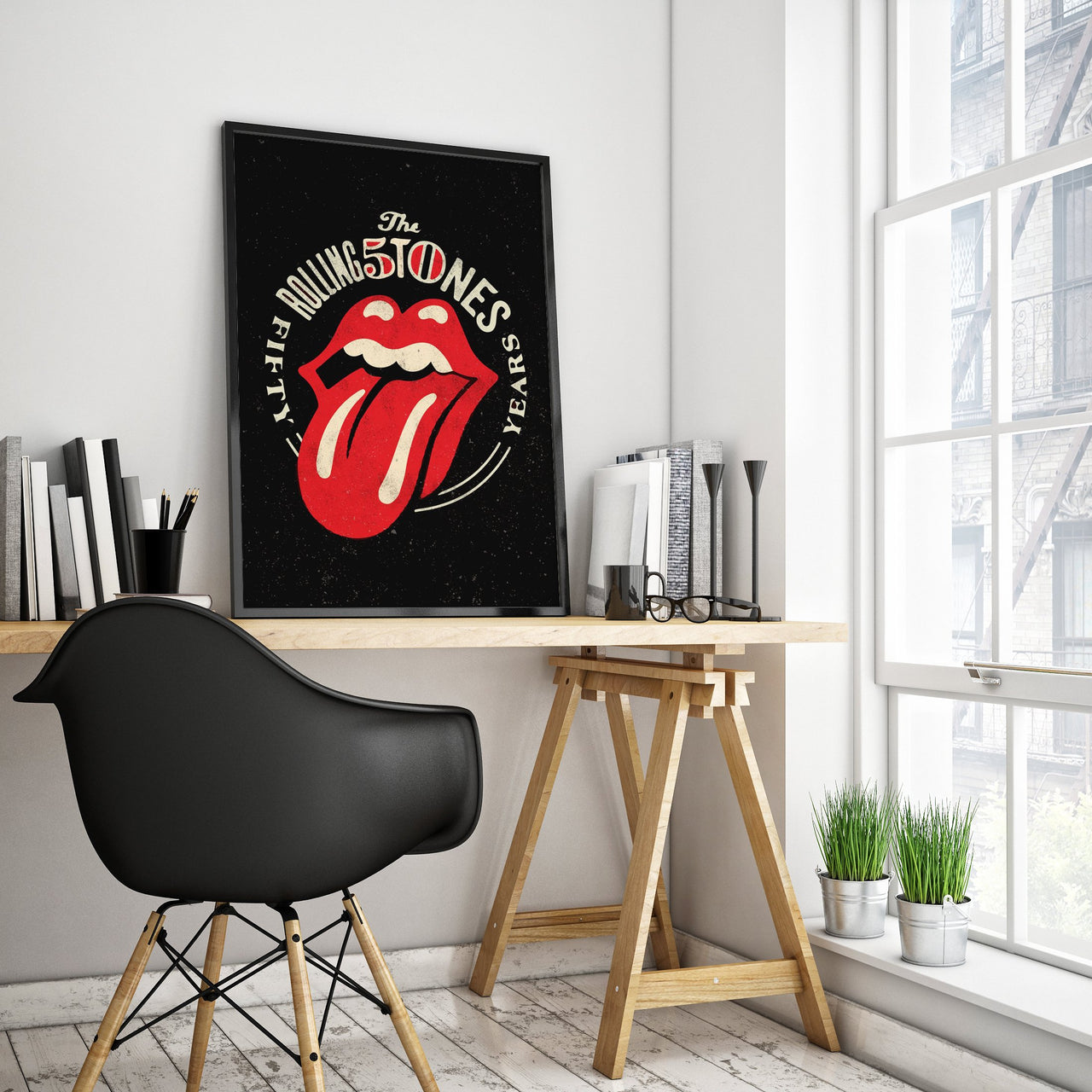 Rolling Stones - Fifty Years - USA Printed - 4 SIZES -