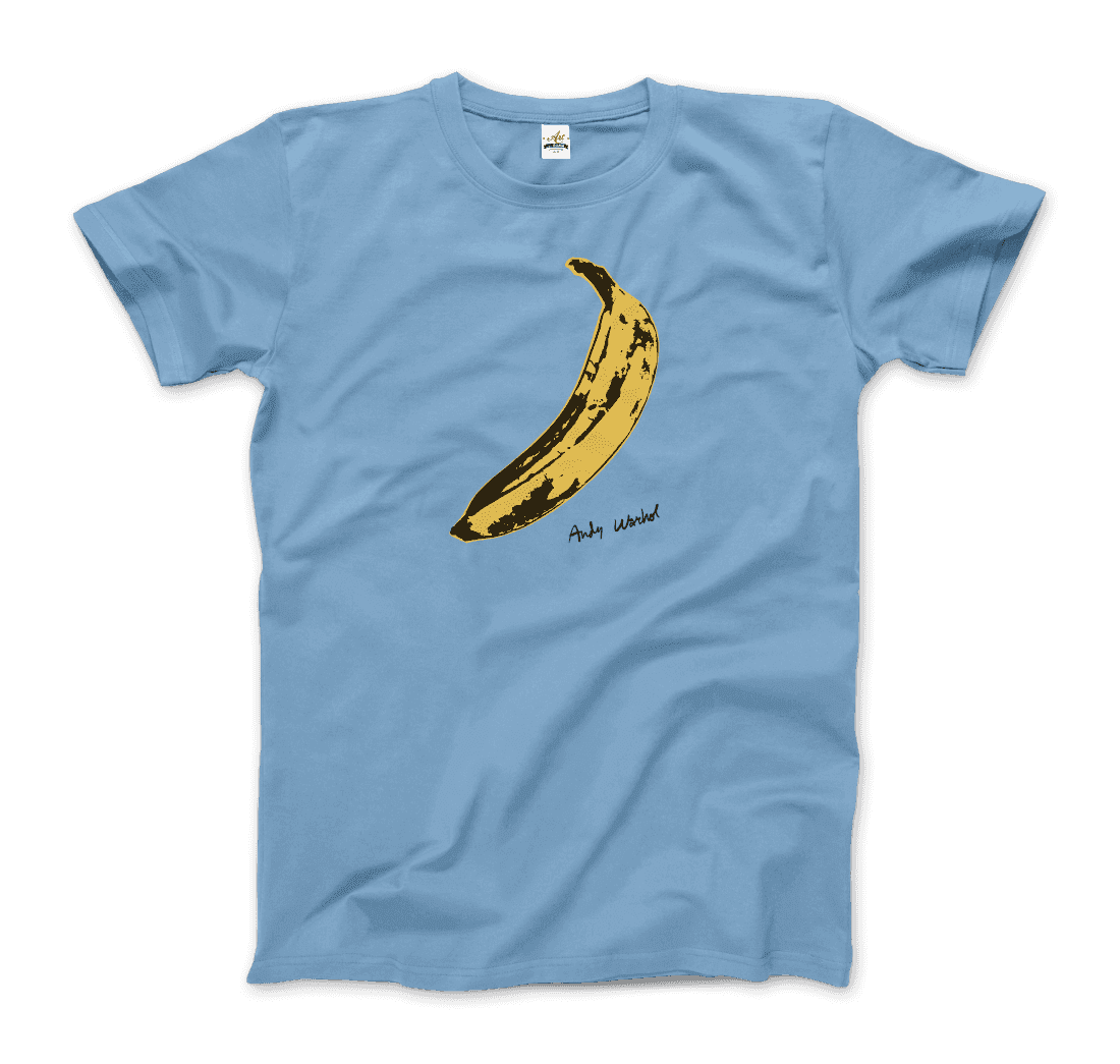 Andy Warhol's Banana, 1967 Pop Art T-Shirt - 5 COLORS -