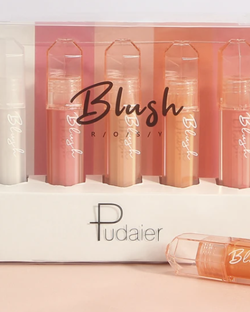 Fluid Sheer Glow Enhancer - Liquid Blush Set - 5 COLOR SET -