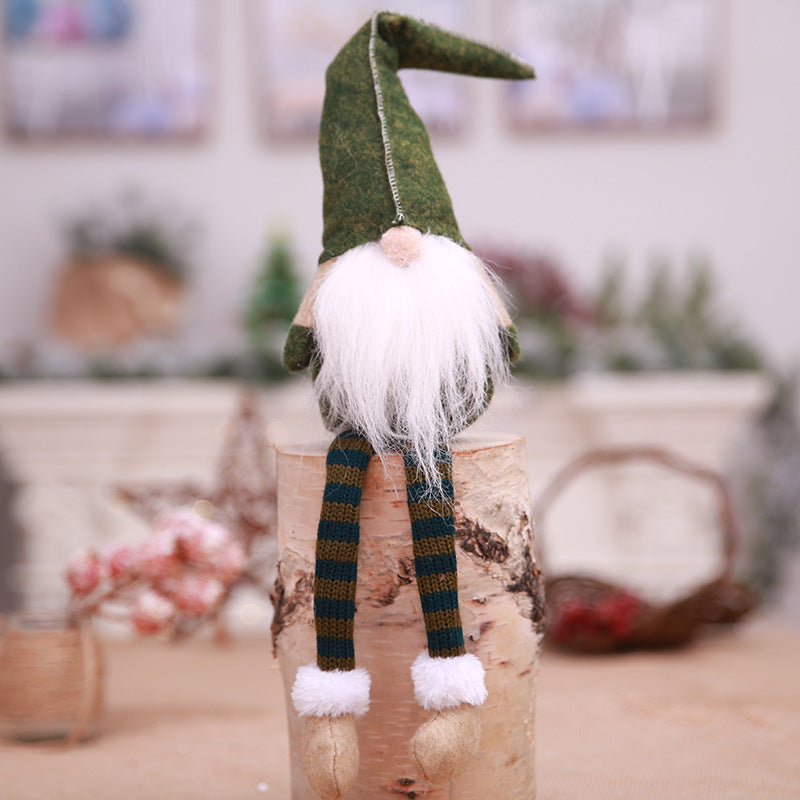 Long Leg Christmas Gnome - 19.7" - [5-10 DAY DELIVERY] - T - 3 COLORS -