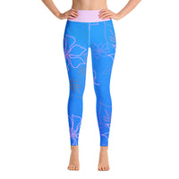 Thumbnail for FYC - Women's All Day Comfort Yoga Aloha Full Length Leggings - 1 COLOR -