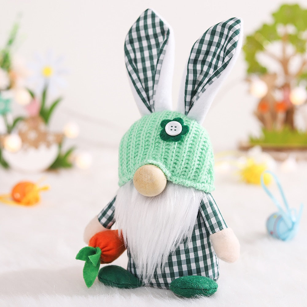 New Easter Gnome Rabbits - Handmade Reusable Home Decoration - Spring Bunny Ornaments - [14-20 DAY DELIVERY] - MULTIPLE TYPES & COLORS - CHECK US OUT! -