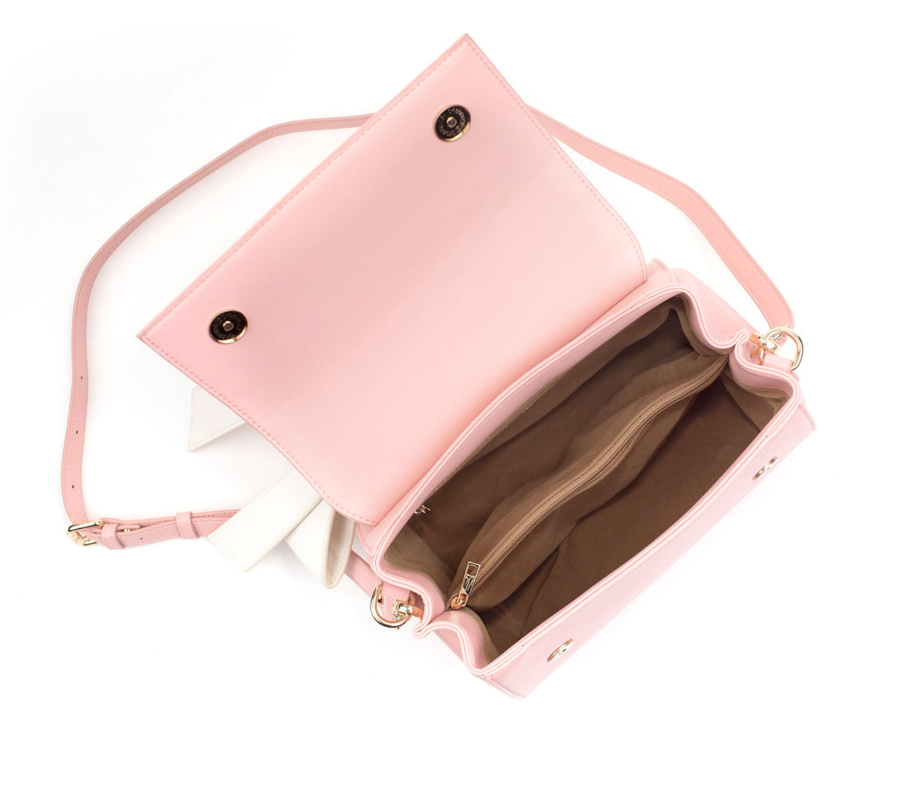 GUNAS NEW YORK - Cottontail - Soft Pink Vegan Leather Bag - 1 COLOR -