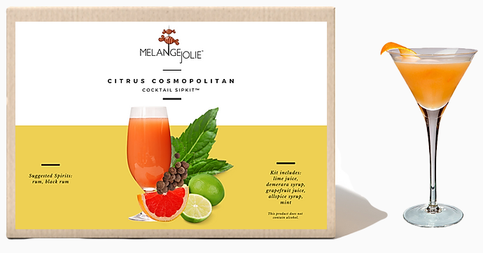 Mélange Jolie Citrus Cosmopolitan Cocktail SipKit™