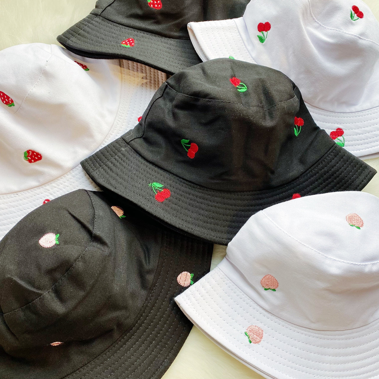 Sweety Fruity Bucket Hat - 6 COLORS -