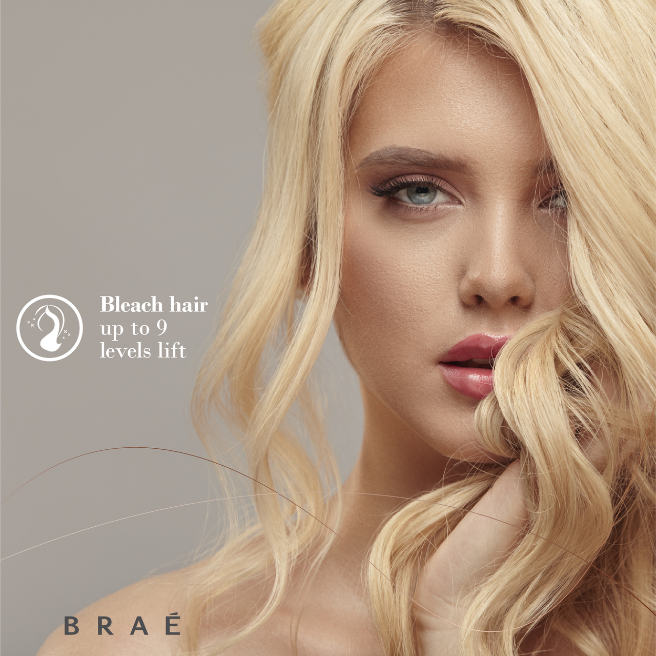 BRAE - Hair Bleach Powder Professional Lightener 9+ Wanna Be Blonde 500g -