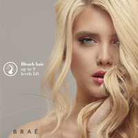 Thumbnail for BRAE - Hair Bleach Powder Professional Lightener 9+ Wanna Be Blonde 500g -