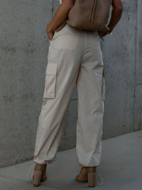 Thumbnail for Drawstring Pants with Pockets - T - 2 COLORS -