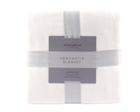 Thumbnail for Newcastle - Pristine White Oversized Queen Bamboo Bed Blanket -