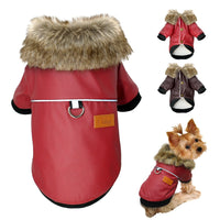 Thumbnail for Dog Leather & Other styles Jacket / Coats - Warm Winter Pet Clothing Outfit - [23 DAY DELIVERY] - 6 SIZES / 7 STYLES / COLORS -