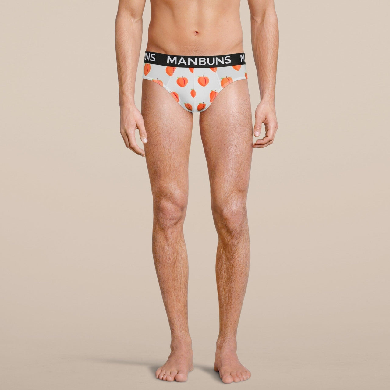 Men's Peach Brief Underwear -