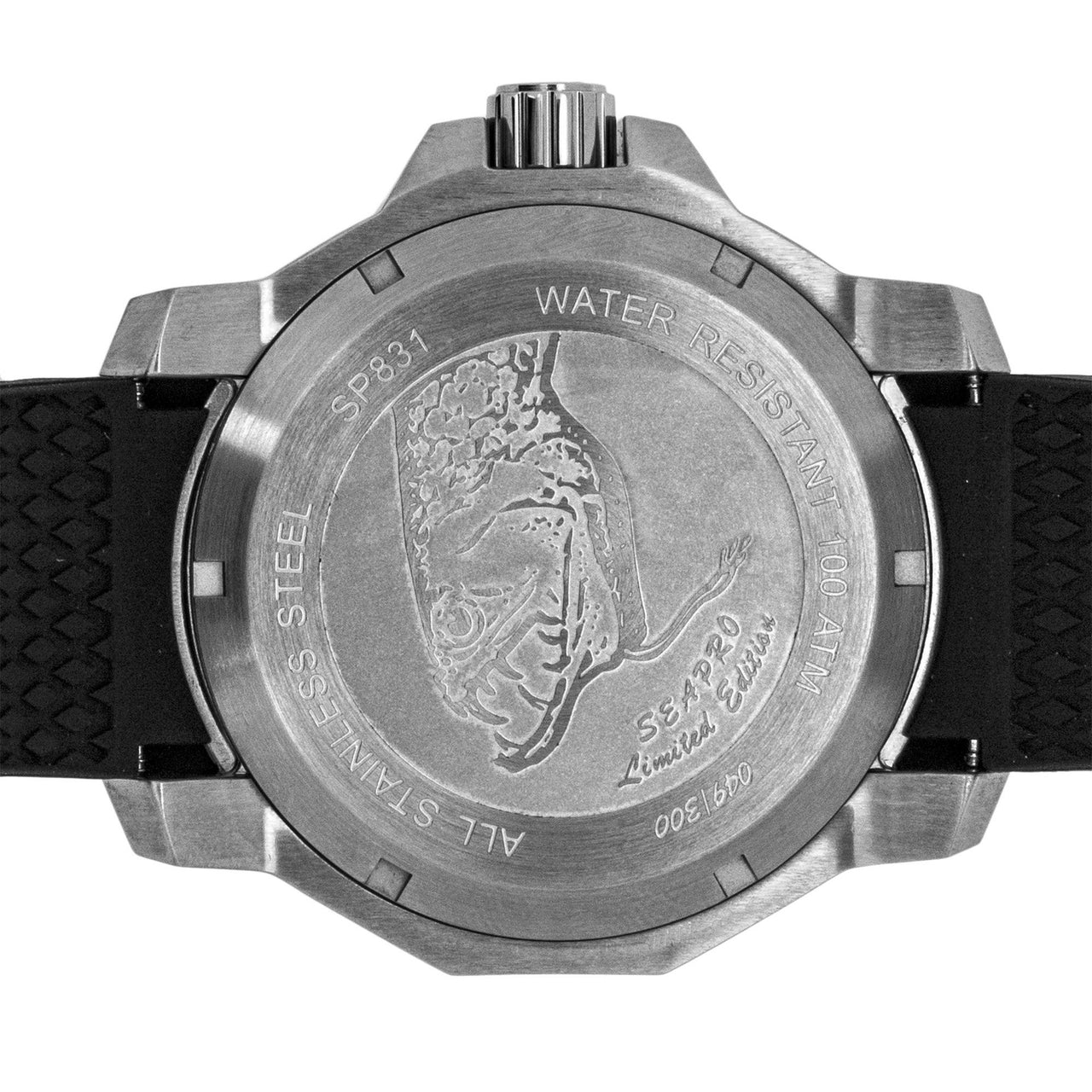 Seapro - Men's 1000 Meters Scuba Dragon Diver Limited Edition - Water resistant to 100 ATM / 3,300 FEET! -